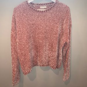 Super Soft Blush Pink Chenille Sweater